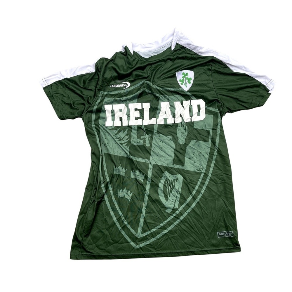 Lansdowne Republic Of Ireland Green Rugby Jersey Adult Mens Size Small